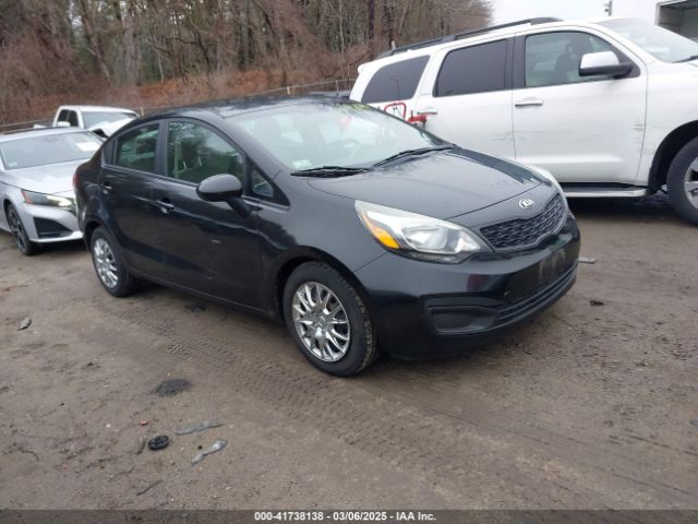 2014 Kia Rio Lx მანქანა იყიდება აუქციონზე, vin: KNADM4A30E6370372, აუქციონის ნომერი: 41738138