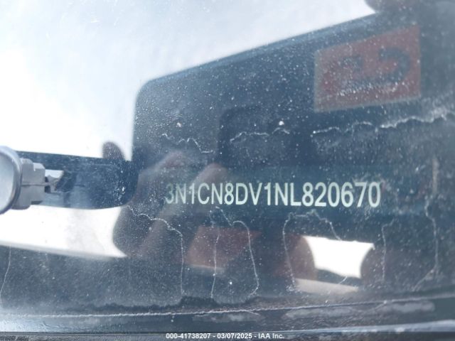 3N1CN8DV1NL820670 Nissan Versa 1.6 S Xtronic Cvt