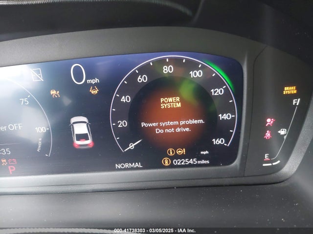 1HGCY2F57PA038884 Honda Accord Hybrid Sport