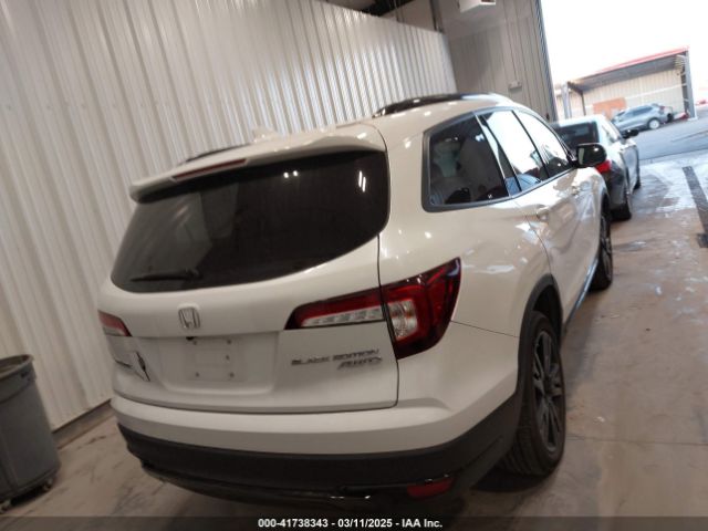 5FNYF6H71MB056610 Honda Pilot Awd Black Edition