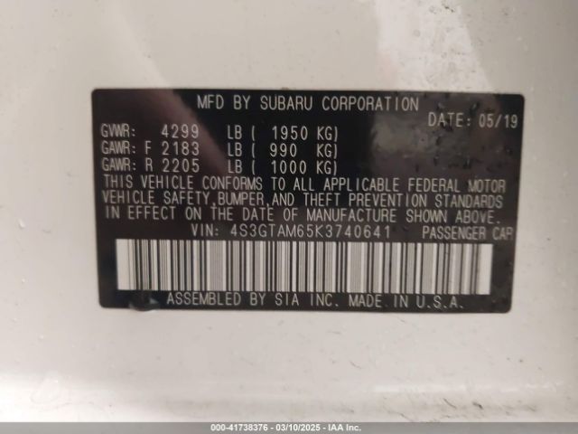 4S3GTAM65K3740641 Subaru Impreza 2.0i Sport