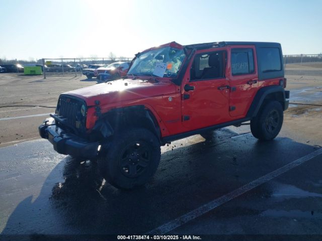 1C4BJWDG9GL289565 Jeep Wrangler Unlimited Willys Wheeler