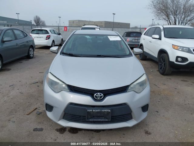 2T1BURHE6EC120321 Toyota COROLLA LE
