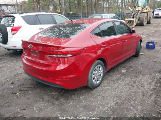 KMHD74LF9HU315626 Hyundai ELANTRA SE