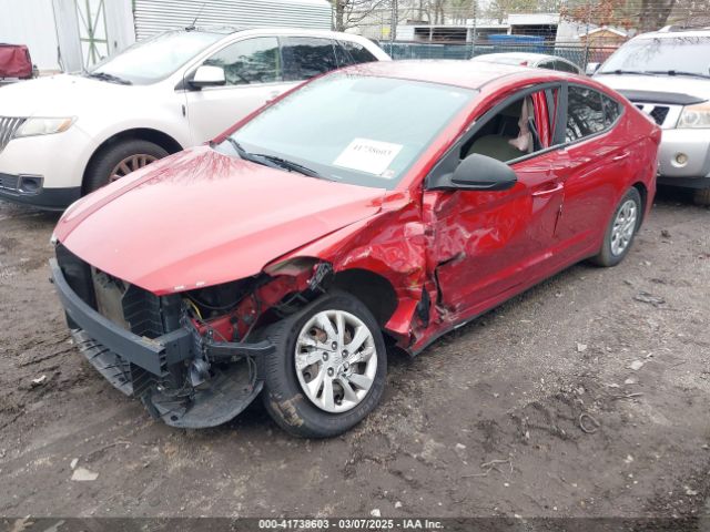KMHD74LF9HU315626 Hyundai ELANTRA SE