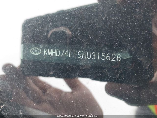 KMHD74LF9HU315626 Hyundai ELANTRA SE