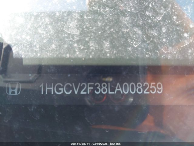1HGCV2F38LA008259 Honda Accord Sport 2.0t