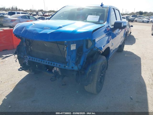 3GCUDGEDXPG282096 Chevrolet Silverado 1500 4wd  Short Bed Ltz