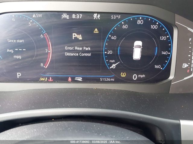 1V2FR2CA8MC573733 Volkswagen Atlas 3.6l V6 Sel Premium R-line
