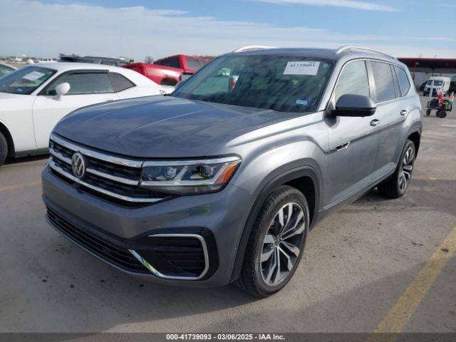 1V2FR2CA8MC573733 Volkswagen Atlas 3.6l V6 Sel Premium R-line