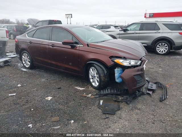 2019 Ford Fusion Se მანქანა იყიდება აუქციონზე, vin: 3FA6P0HD7KR133361, აუქციონის ნომერი: 41739134