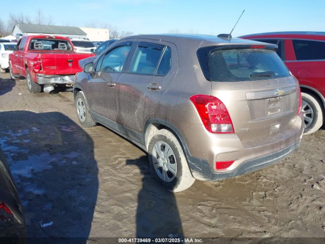 3GNCJKSB1JL408720 Chevrolet TRAX LS