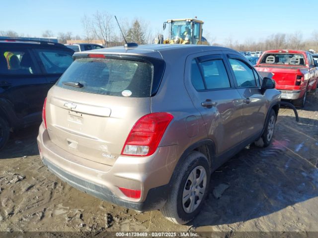 3GNCJKSB1JL408720 Chevrolet TRAX LS