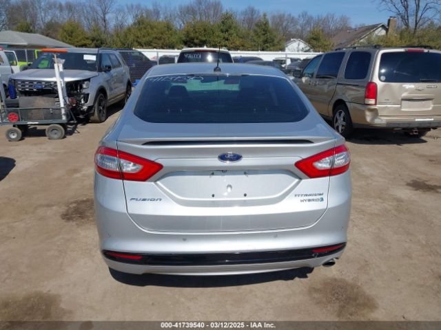 3FA6P0RU9ER147443 Ford Fusion Hybrid Titanium