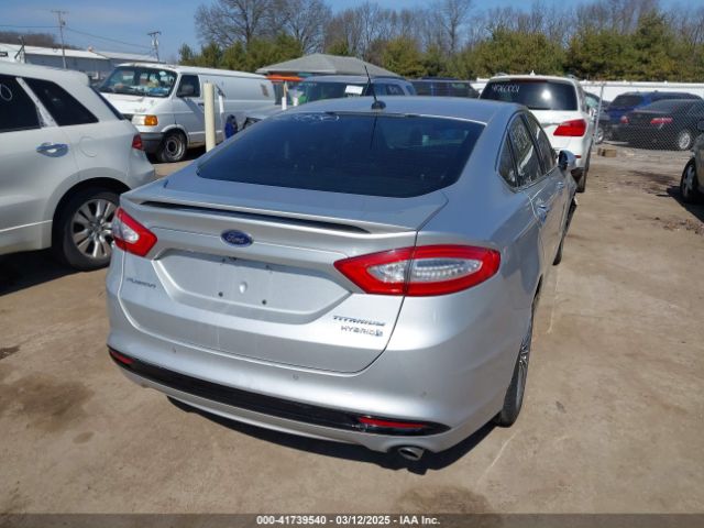3FA6P0RU9ER147443 Ford Fusion Hybrid Titanium