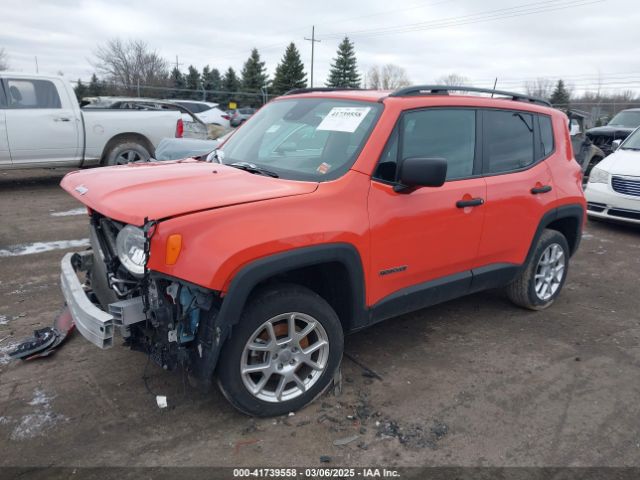ZACNJDAB4MPN34528 Jeep Renegade Sport 4x4