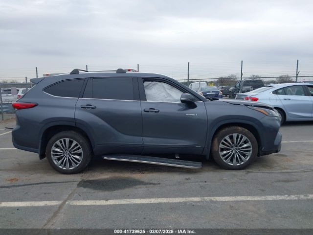 5TDEBRCH5MS021242 Toyota Highlander Hybrid Platinum