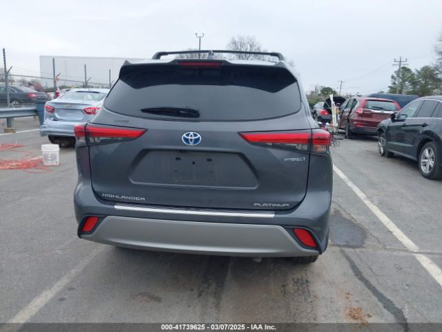 5TDEBRCH5MS021242 Toyota Highlander Hybrid Platinum