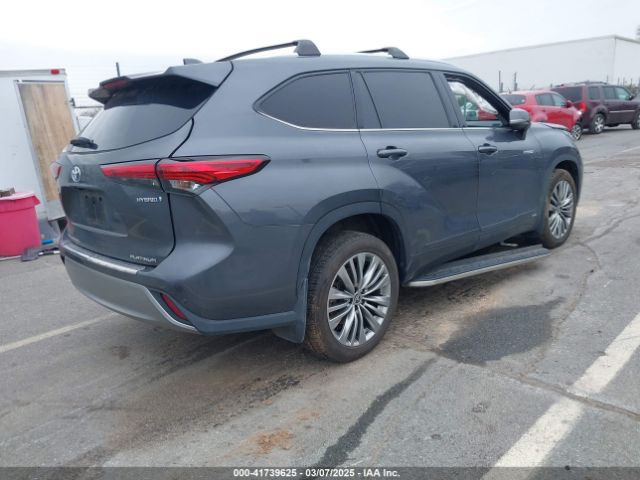 5TDEBRCH5MS021242 Toyota Highlander Hybrid Platinum