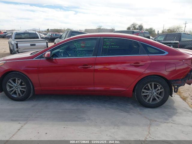 5NPE24AF8FH180625 Hyundai SONATA SE