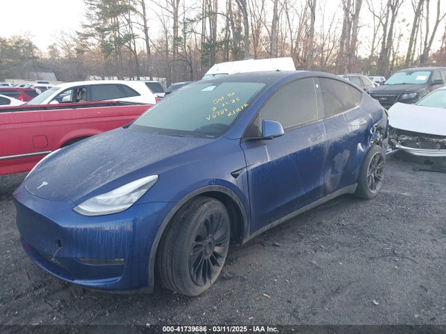 2021 TESLA MODEL Y 5YJYGDEE0MF066727 Photo 1