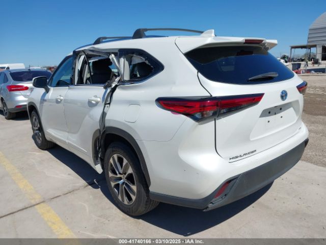 5TDHARAH6LS501582 Toyota Highlander Hybrid Xle