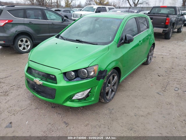 1G1JG6SBXE4236942 Chevrolet Sonic Rs Auto