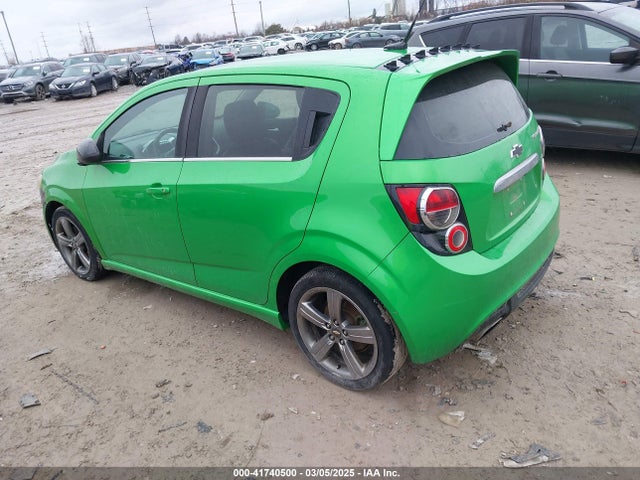 1G1JG6SBXE4236942 Chevrolet Sonic Rs Auto