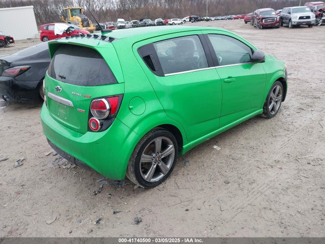 1G1JG6SBXE4236942 Chevrolet Sonic Rs Auto