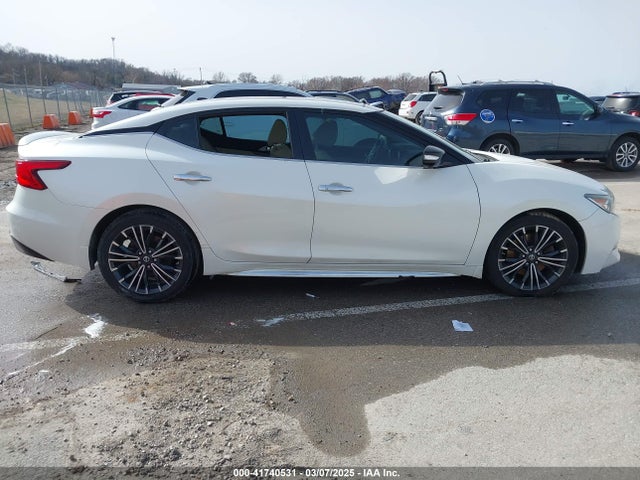 41740531 :رقم المزاد ، 1N4AA6AP5GC397980 vin ، 2016 Nissan Maxima 3.5 Platinum مزاد بيع