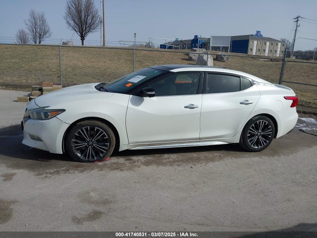 41740531 :رقم المزاد ، 1N4AA6AP5GC397980 vin ، 2016 Nissan Maxima 3.5 Platinum مزاد بيع