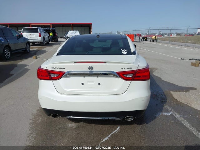41740531 :رقم المزاد ، 1N4AA6AP5GC397980 vin ، 2016 Nissan Maxima 3.5 Platinum مزاد بيع