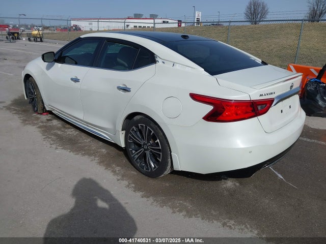 41740531 :رقم المزاد ، 1N4AA6AP5GC397980 vin ، 2016 Nissan Maxima 3.5 Platinum مزاد بيع
