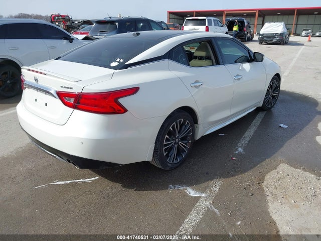 41740531 :رقم المزاد ، 1N4AA6AP5GC397980 vin ، 2016 Nissan Maxima 3.5 Platinum مزاد بيع