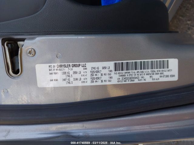 2C4RDGEG8ER450423 Dodge Grand Caravan R/t