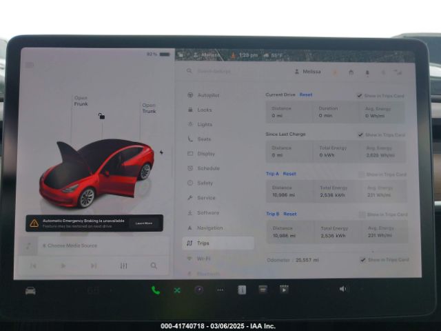 5YJ3E1EA8NF177409 Tesla Model 3 Rear-wheel Drive