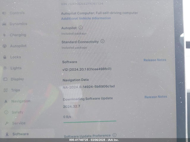 Aukcja sprzedaży 2023 Tesla Model Y Awd/long Range Dual Motor All-wheel Drive, vin: 7SAYGDEE2PA187134, numer aukcji: 41740725