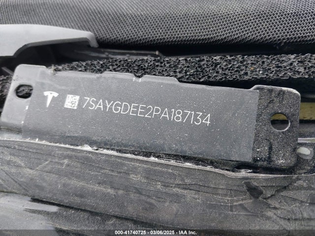 Aukcja sprzedaży 2023 Tesla Model Y Awd/long Range Dual Motor All-wheel Drive, vin: 7SAYGDEE2PA187134, numer aukcji: 41740725