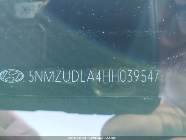 5NMZUDLA4HH039547 Hyundai Santa Fe Sport 2.0t