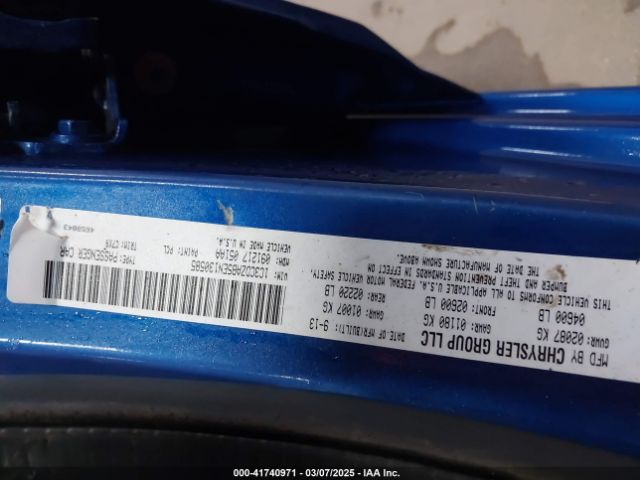 1C3CDZAB5EN130585 Dodge AVENGER SE