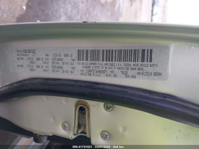 1C6RR7GT3HS658571 RAM 1500