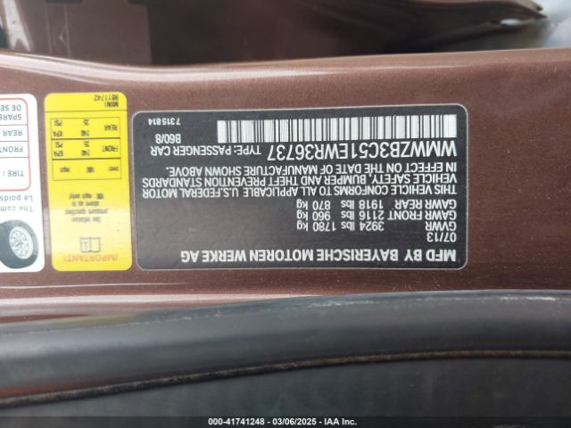 2014 MINI COUNTRYMAN WMWZB3C51EWR36737 Photo 8