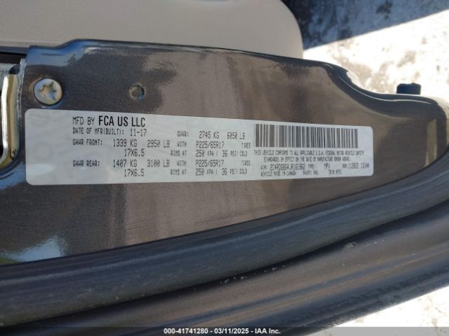 2C4RDGBG4JR161862 Dodge Grand Caravan Se