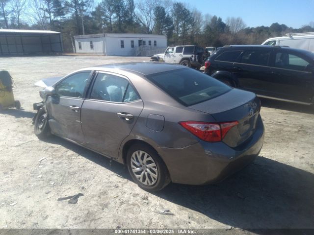 2T1BURHE6KC201881 Toyota COROLLA LE
