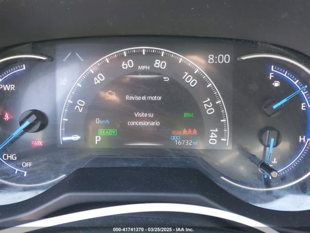4T3T6RFVXPU130358 Toyota Rav4 Hybrid Se