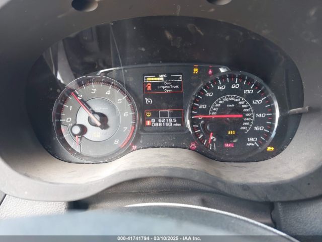 JF1VA1C60J9801667 Subaru Wrx Premium