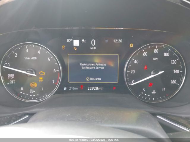 LRBFZRR49MD109418 Buick Envision Fwd Avenir