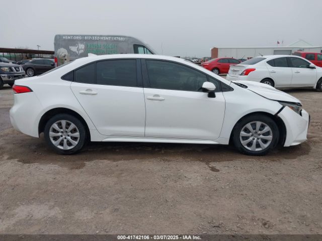 JTDEPRAE6LJ018288 Toyota COROLLA LE