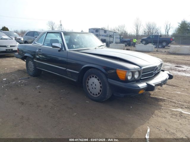 1988 MERCEDES-BENZ 560 WDBBA48D9JA081286