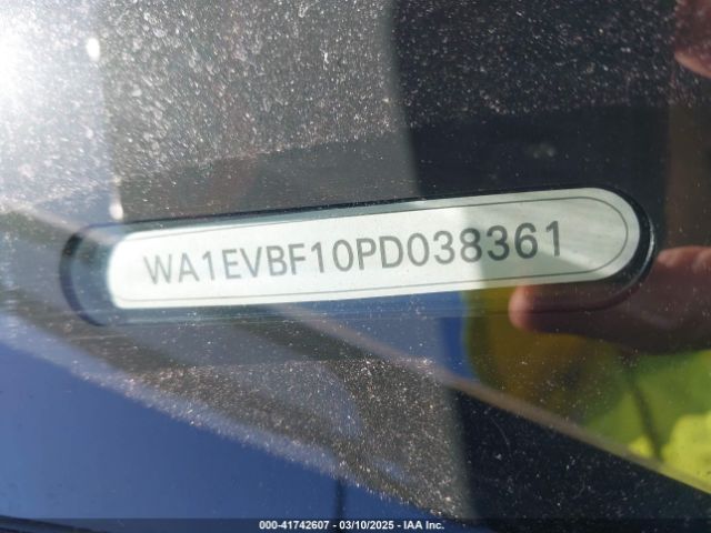 WA1EVBF10PD038361 Audi Q8 Premium Plus 55 Tfsi Quattro Tiptronic